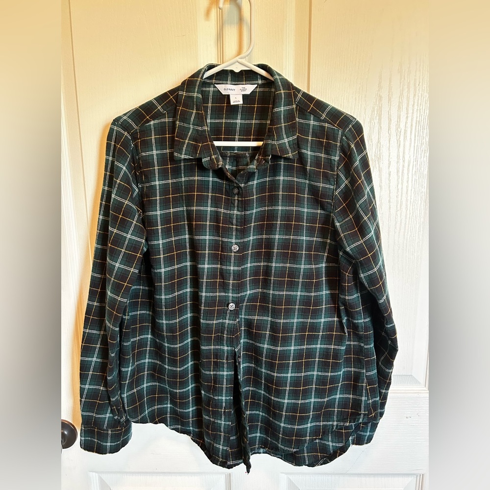Old Navy plaid Classic shirt